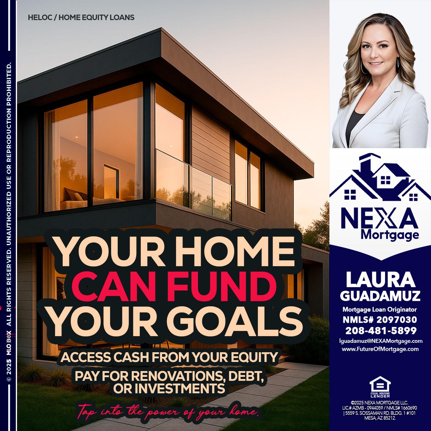 HELOC - Laura Guadamuz -Mortgage Loan Originator