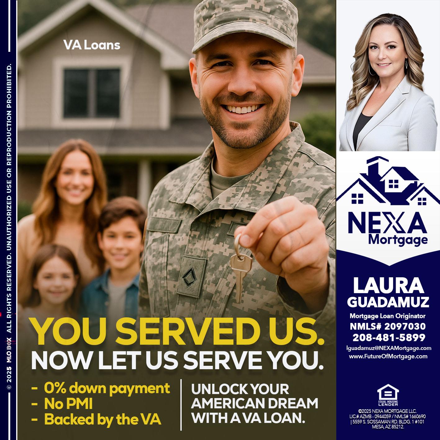 YOU DESERVED - Laura Guadamuz -Mortgage Loan Originator