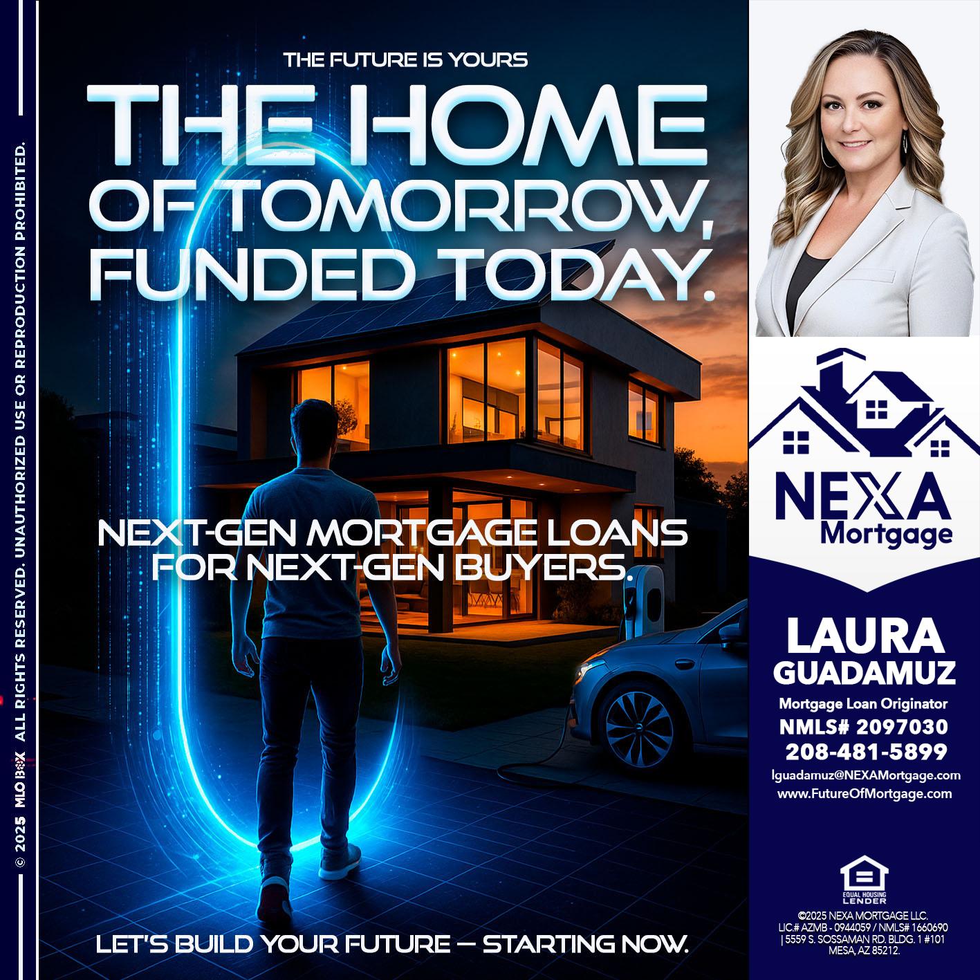 THE HOME - Laura Guadamuz -Mortgage Loan Originator