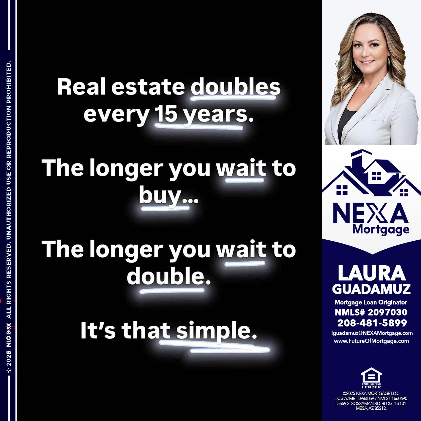 REAL ESTATE - Laura Guadamuz -Mortgage Loan Originator