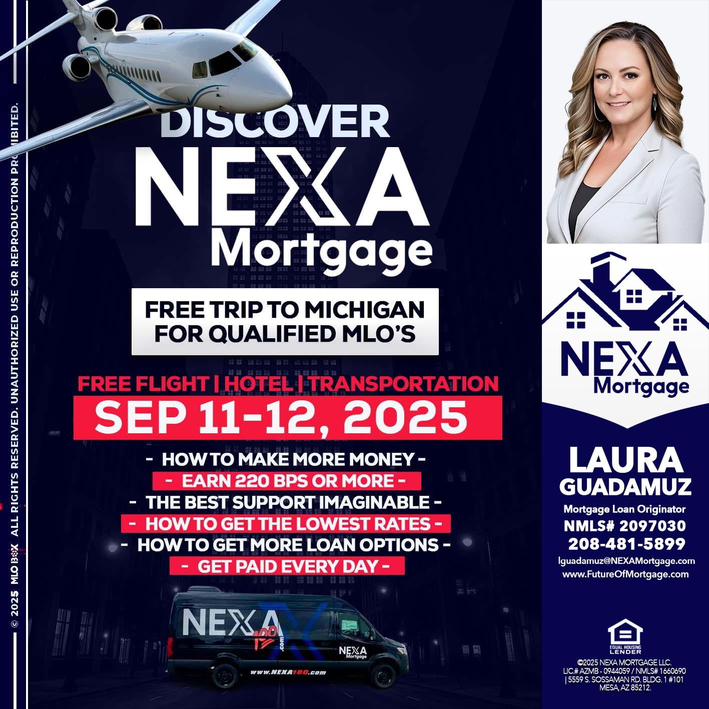 DISCOVER NEXA MORTGAGE - Laura Guadamuz -Mortgage Loan Originator