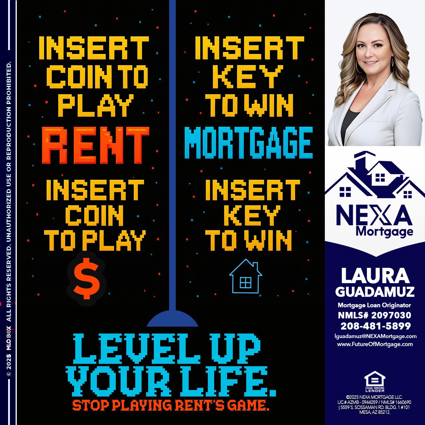 INSERT COIN - Laura Guadamuz -Mortgage Loan Originator