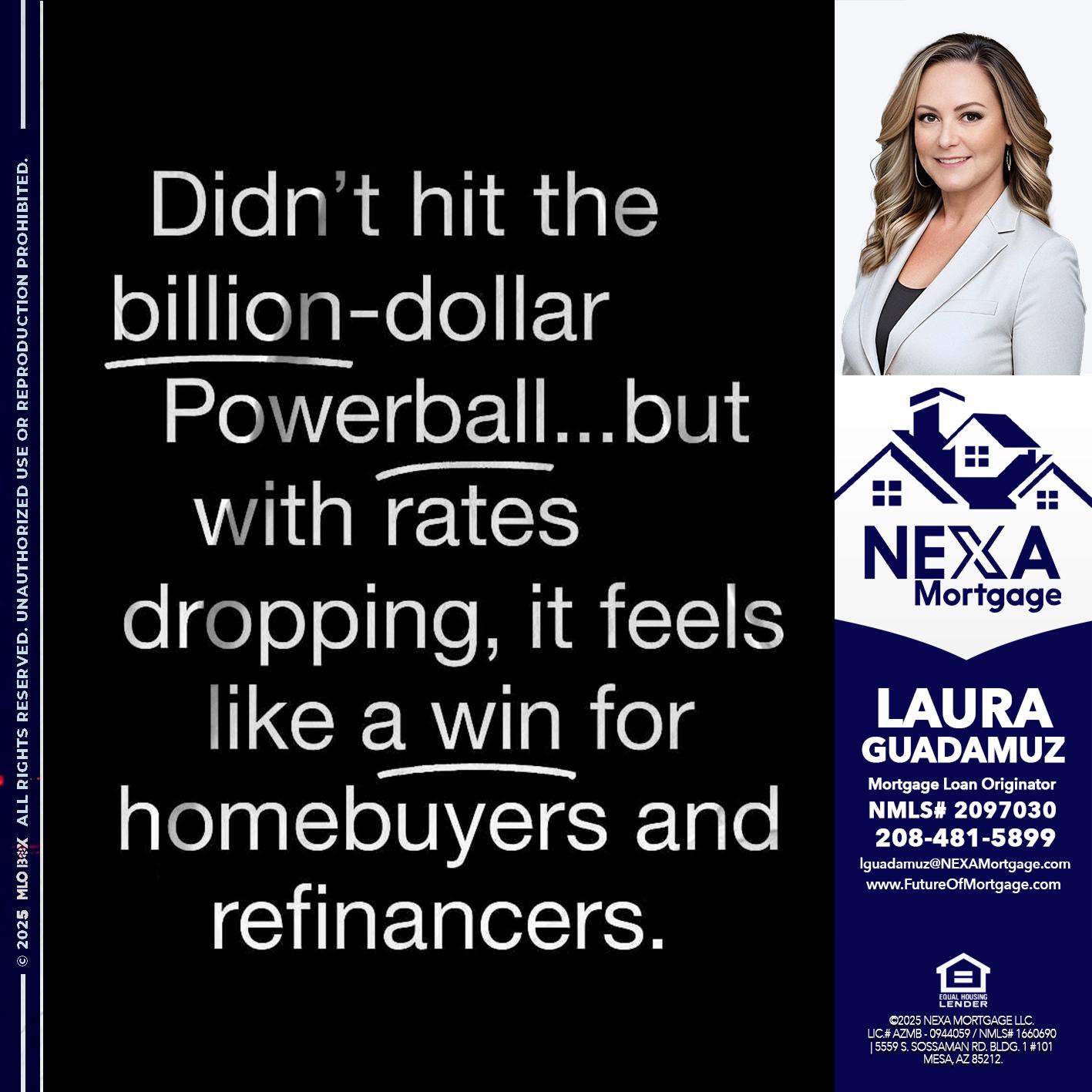 DIDNT HIT - Laura Guadamuz -Mortgage Loan Originator