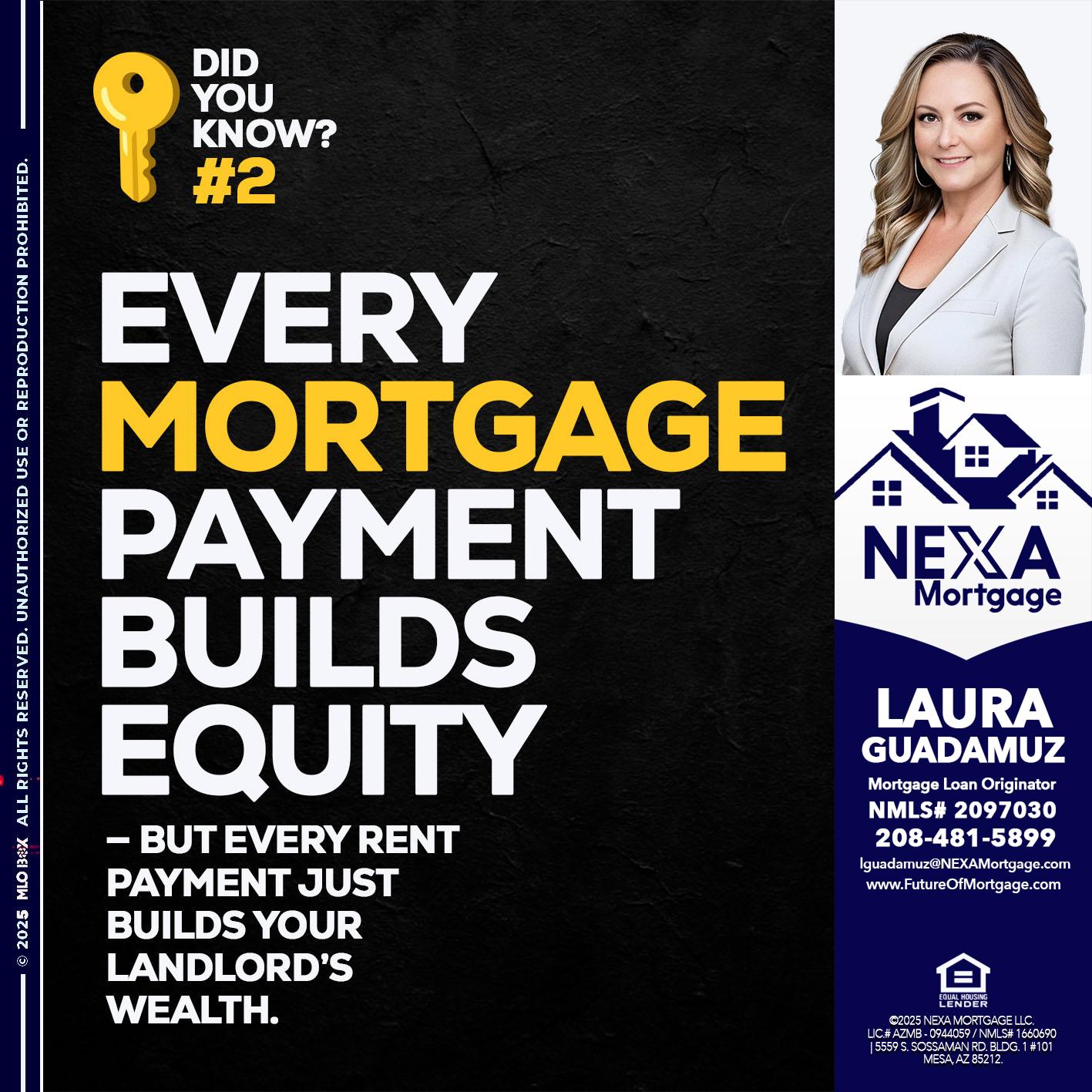 DID YOU KNOW? - Laura Guadamuz -Mortgage Loan Originator